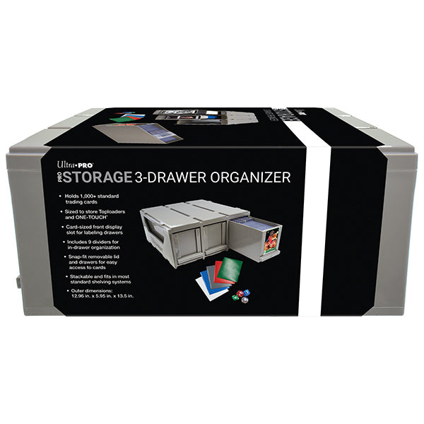 Ultra Pro PRO Storage 3-Drawer Organizer