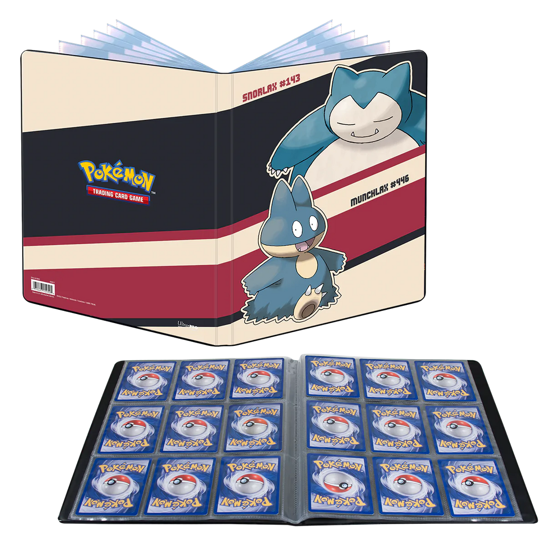 Ultra Pro Pokemon 9 Pocket Portfolio - Snorlax &amp; Munchlax