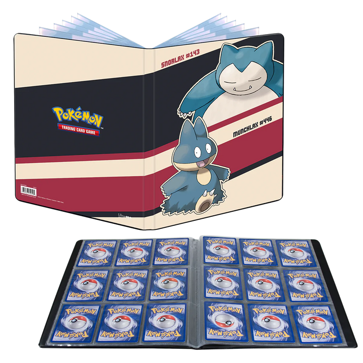 Ultra Pro Pokemon 9 Pocket Portfolio - Snorlax &amp; Munchlax