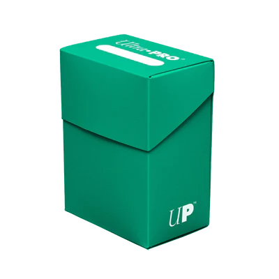 Ultra Pro Solid Aqua 80+ Deck Box