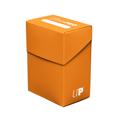 Ultra Pro Solid Orange 80+ Deck Box