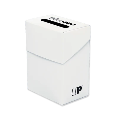 Ultra Pro Solid White 80+ Deck Box