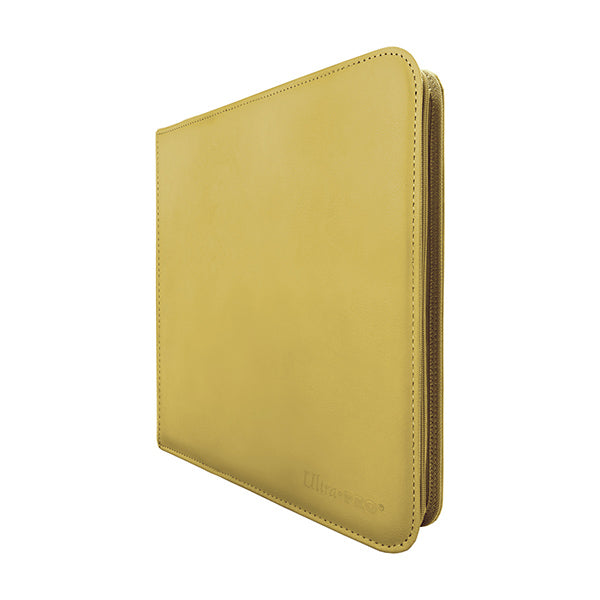 Ultra Pro Vivid 12-Pocket Zippered PRO Binder - Yellow