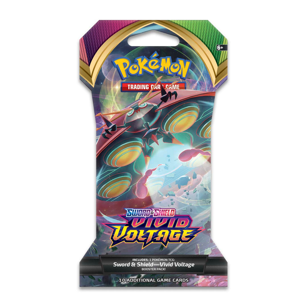 Pokemon TCG Sword &amp; Shield - Vivid Voltage Sleeved Booster Pack
