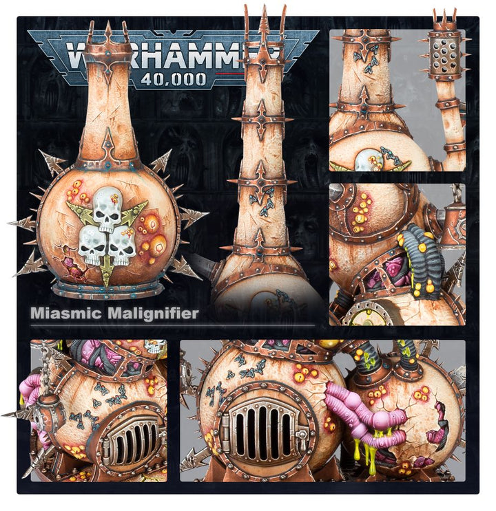 Warhammer 40K: Death Guard Miasmic Malignifier