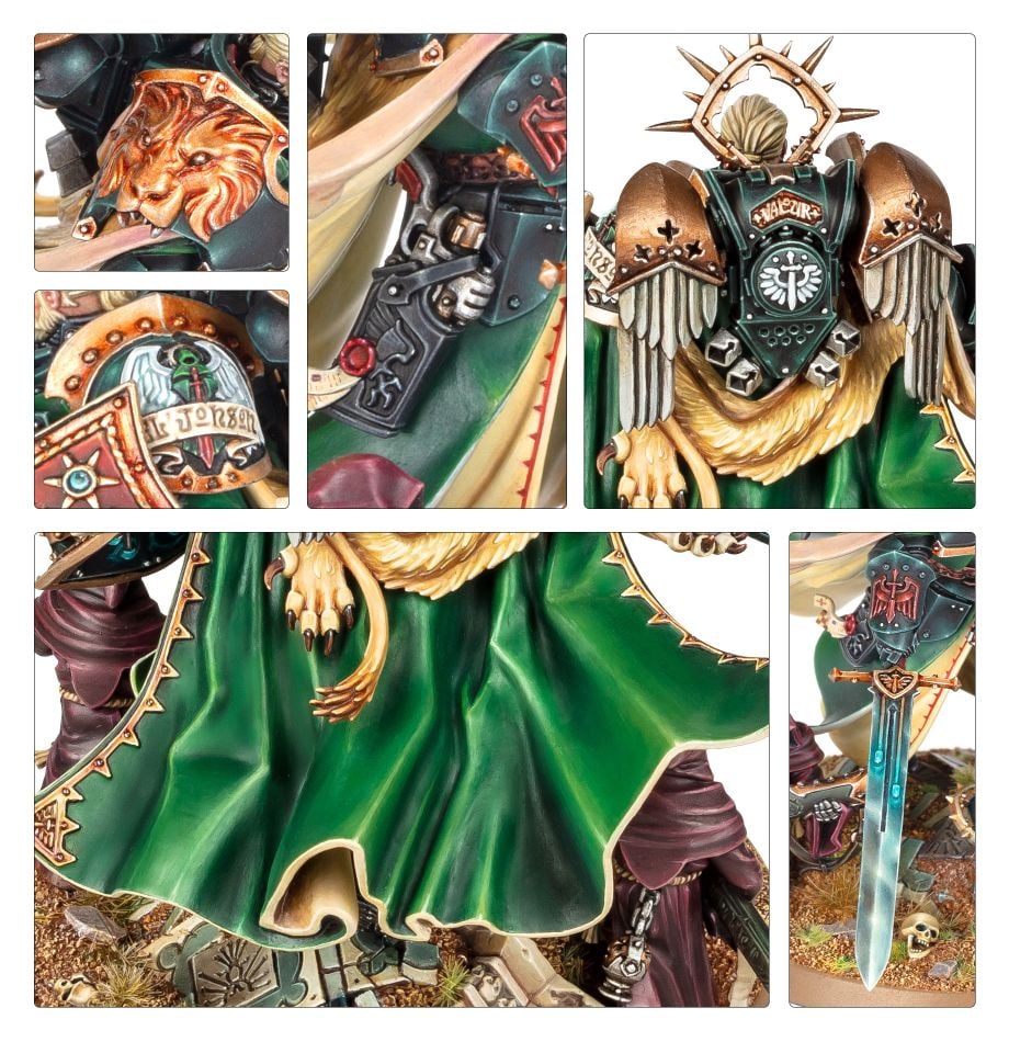 Warhammer 40K Dark Angels - The Lion &amp; Retinue