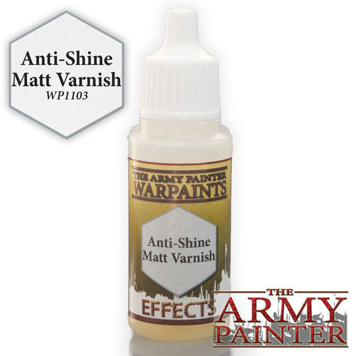 Warpaints Effects: Anti-Shine Matt Varnish 18ml