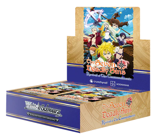 Weiss Schwarz: The Seven Deadly Sins Revival of The Commandments 1st Edition Booster Box