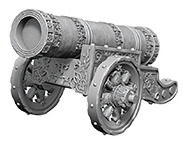 WizKids Deep Cuts Unpainted Miniatures: W12.5 Large Cannon
