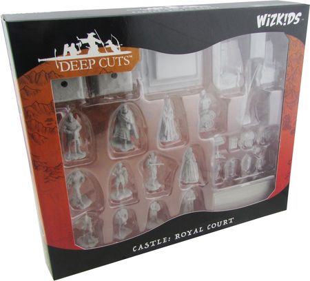 WizKids Deep Cuts Unpainted Miniatures Wave 12 Castle - Royal Court