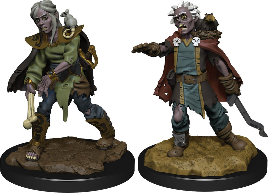 WizKids Wardlings Mini W3 Zombie (Male &amp; Female)