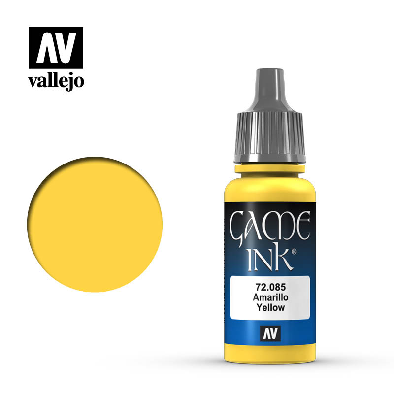 Vallejo Paint: Game Color - Amarillo Yellow Ink 17ml