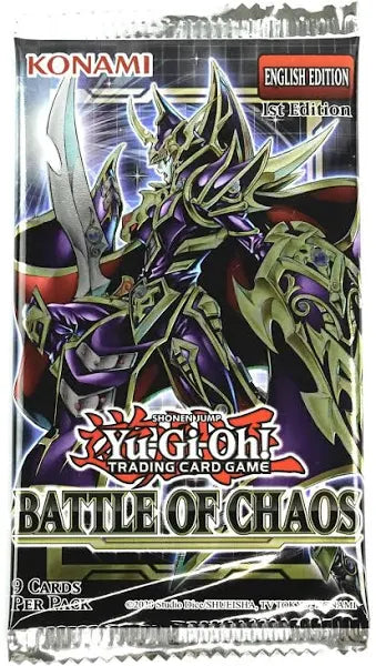Yu-Gi-Oh: Battle of Chaos 1st Edition Booster Pack