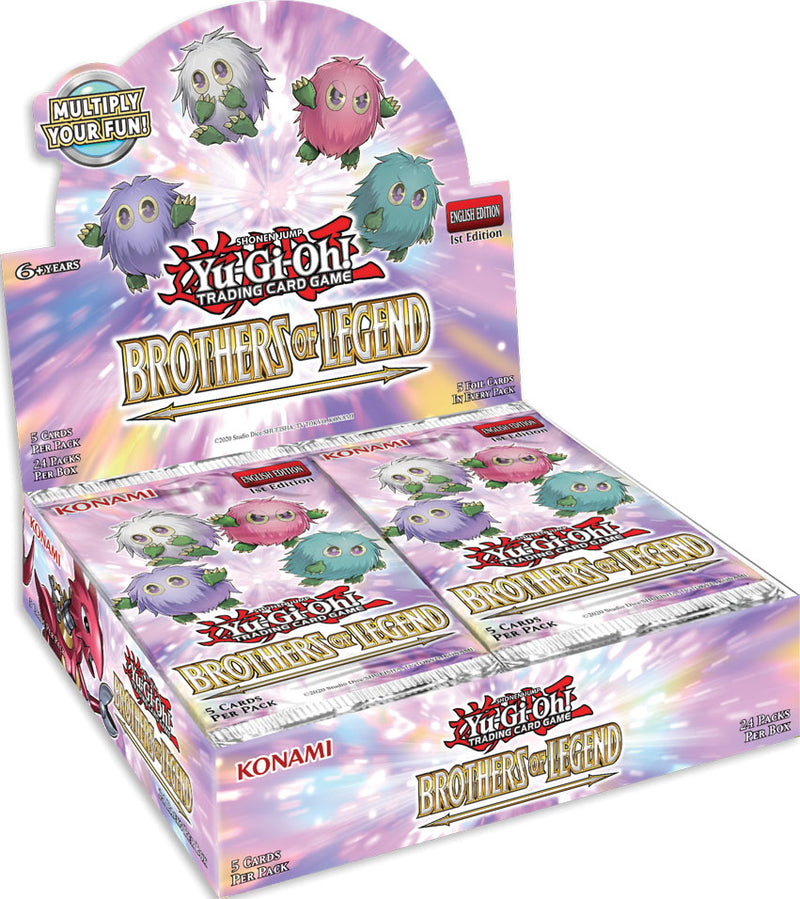 Yu-Gi-Oh Brothers of Legend 1st Edition Booster Box Yu-Gi-Oh Brothers of Legend 1st Edition Booster Box