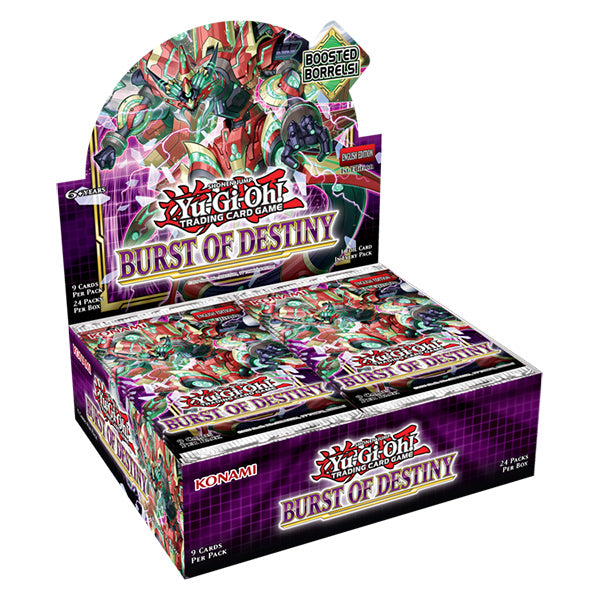 Yu-Gi-Oh Burst of Destiny 1st Edition Booster Box