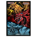 Yu-Gi-Oh Card Sleeves - Slifer, Obelisk, And Ra (50 pack)
