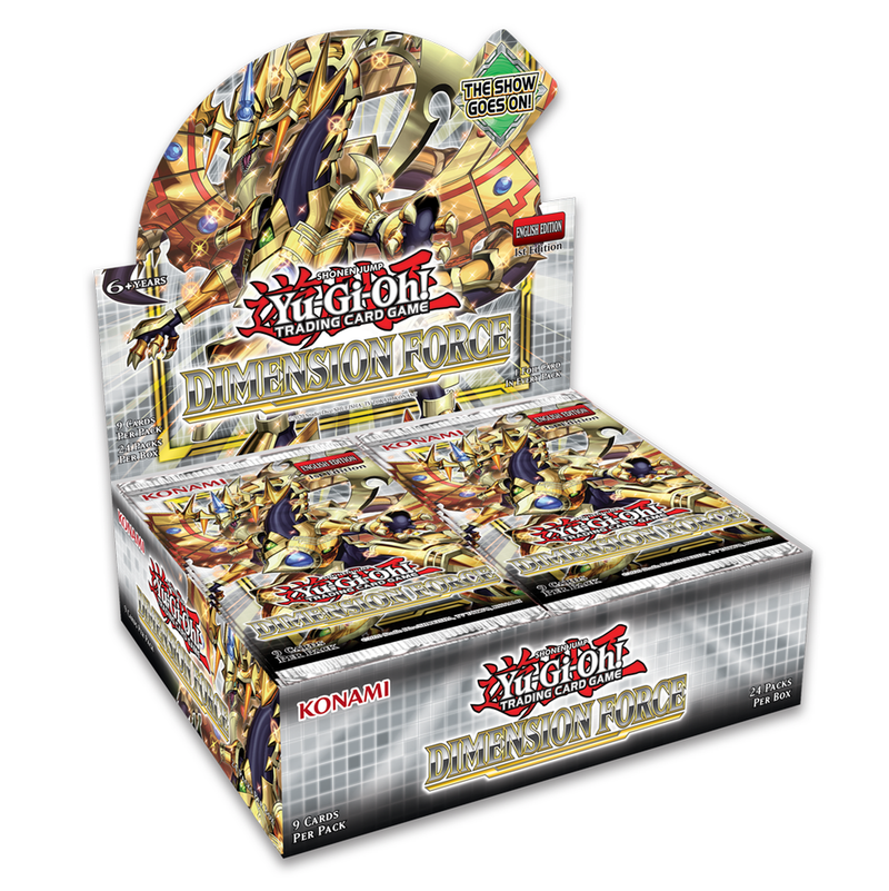 Yu-Gi-Oh Dimension Force 1st Edition Booster Box