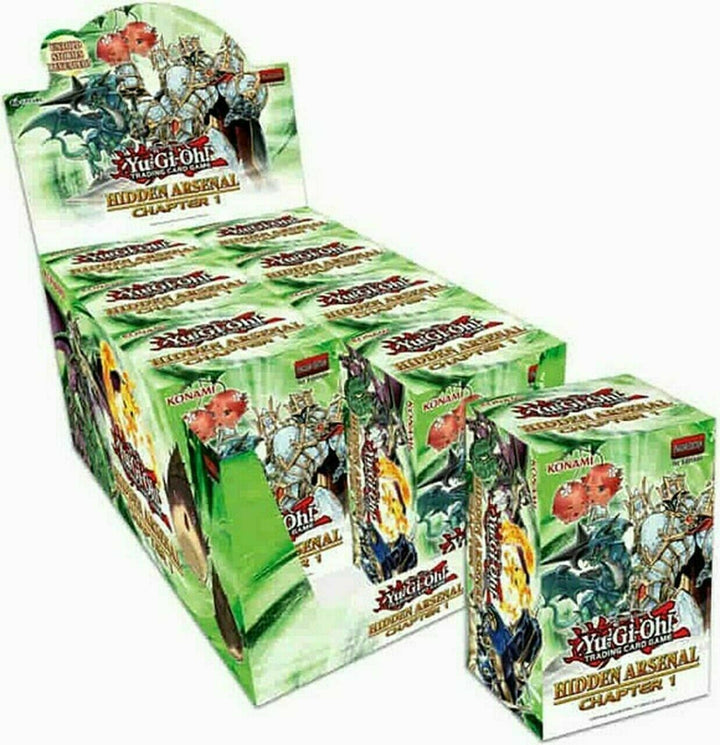 Yu-Gi-Oh Hidden Arsenal Chapter 1 Display (8) - 1st Edition