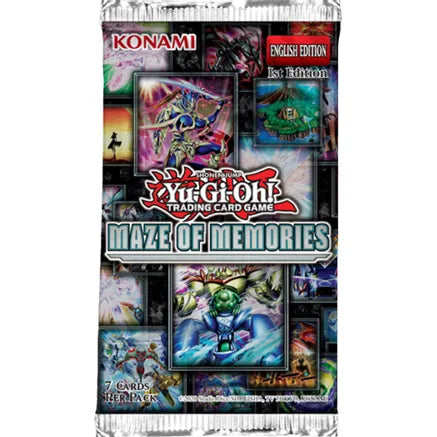 Yu-Gi-Oh Maze of Memories 1st Edition Booster Pack