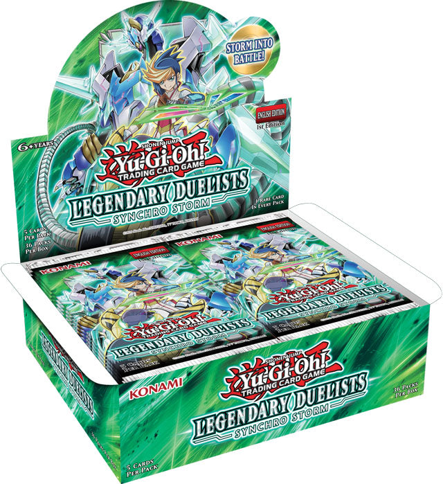 Yu-Gi-Oh legendary Duelists - 1st Edition Synchro Storm Booster Box