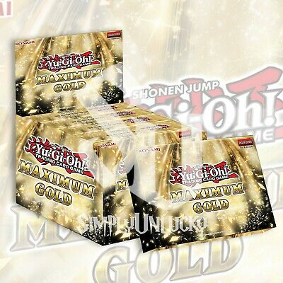 Yu-Gi-Oh Maximum Gold 1st Edition Box