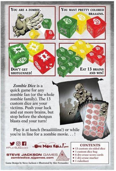 Zombie Dice Deluxe Strategy Game - The Hobby Hub