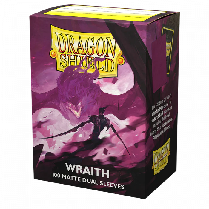 Dragon Shield Sleeves - Matte Dual Wraith Standard Size (100)
