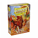 Dragon Shield Sleeves - Matte Ember 'Alaria, Warrior Princess' DUAL Japanese Size (60)