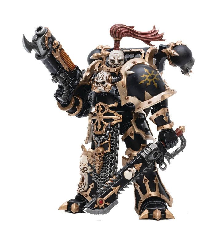 Joytoy Warhammer 40K Chaos Space Marines Black legion Havocs Champ Slael