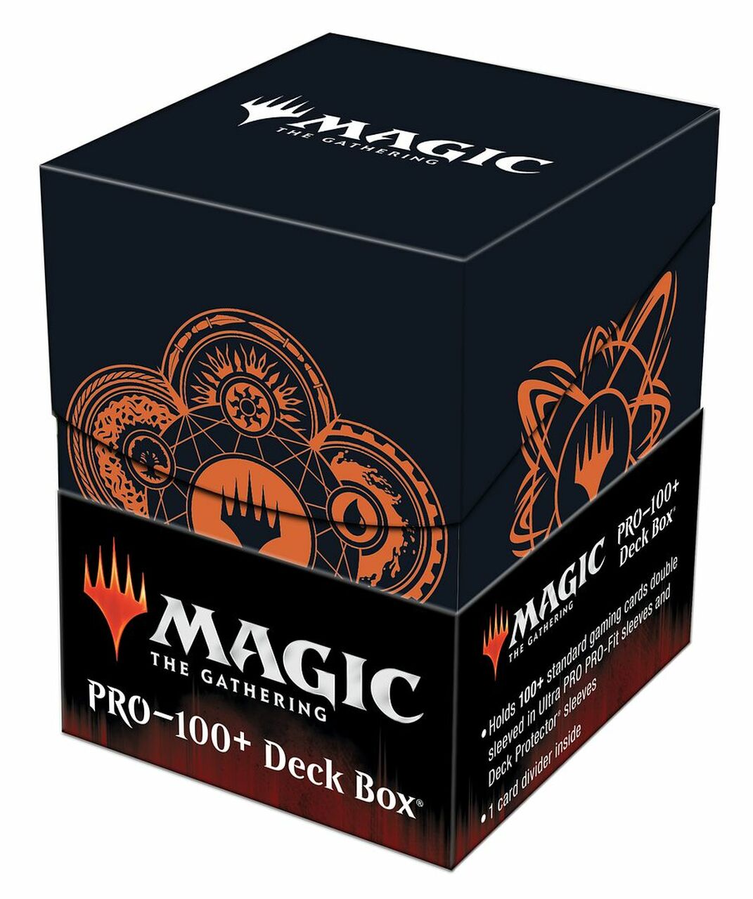 Mana 7 100+ Deck Box 5 Color Wheel for Magic: The Gathering