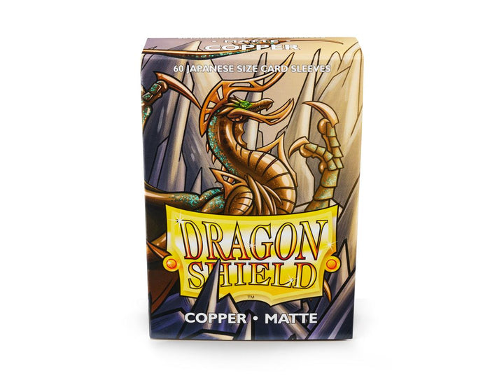 Dragon Shield Sleeves - Matte Copper Japanese Size (60)