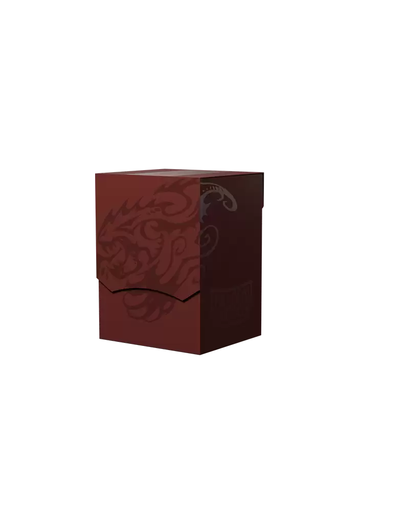Dragon Shield: Deck Shell - Blood Red/Black