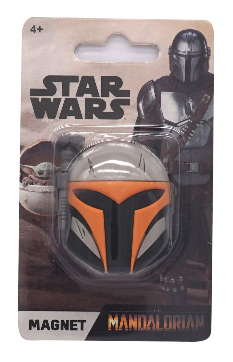 Star Wars - Mandalorian Warrior 1 Helmet 3D Foam Magnet