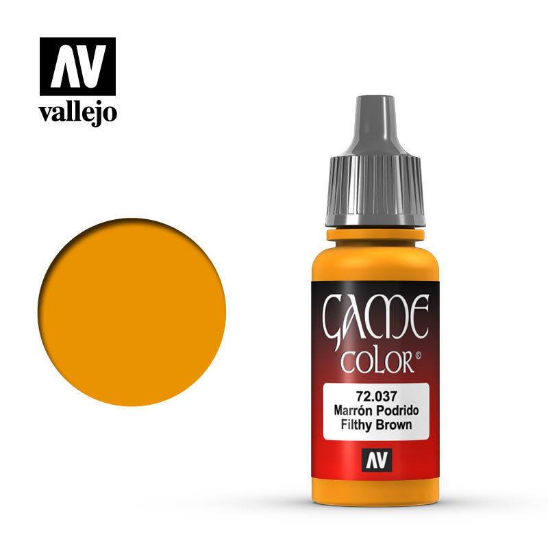Vallejo Paint: Game Color - Filthy Brown 17ml