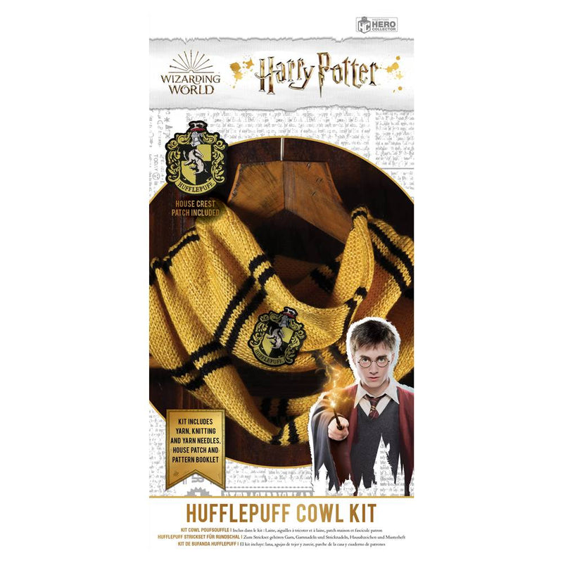 Harry Potter Wizarding World Knit Kit - Hufflepuff House Snood Cowl Kit
