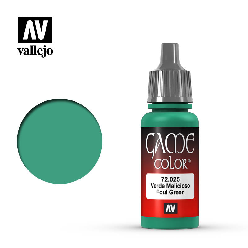 Vallejo Paint: Game Color - Foul Green 17ml