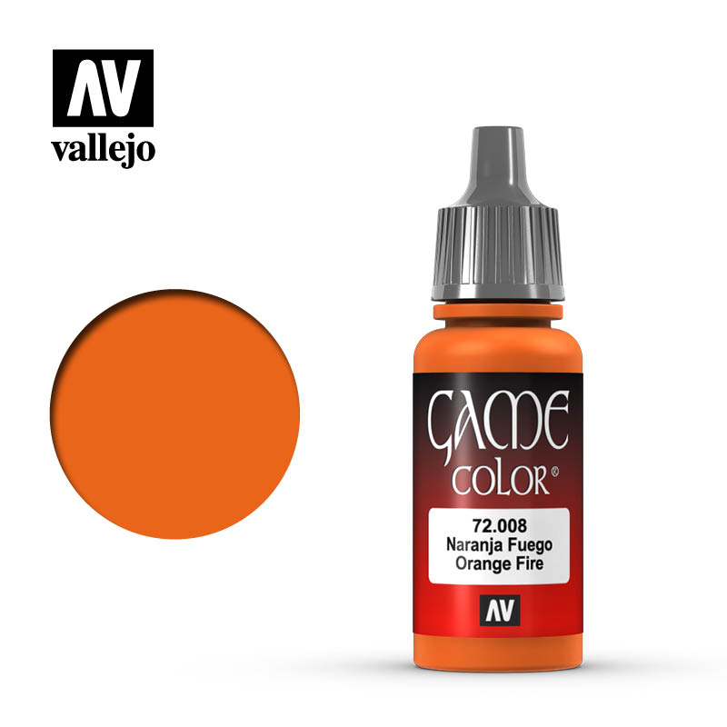 Vallejo Paint: Game Color - Orange Fire 17ml