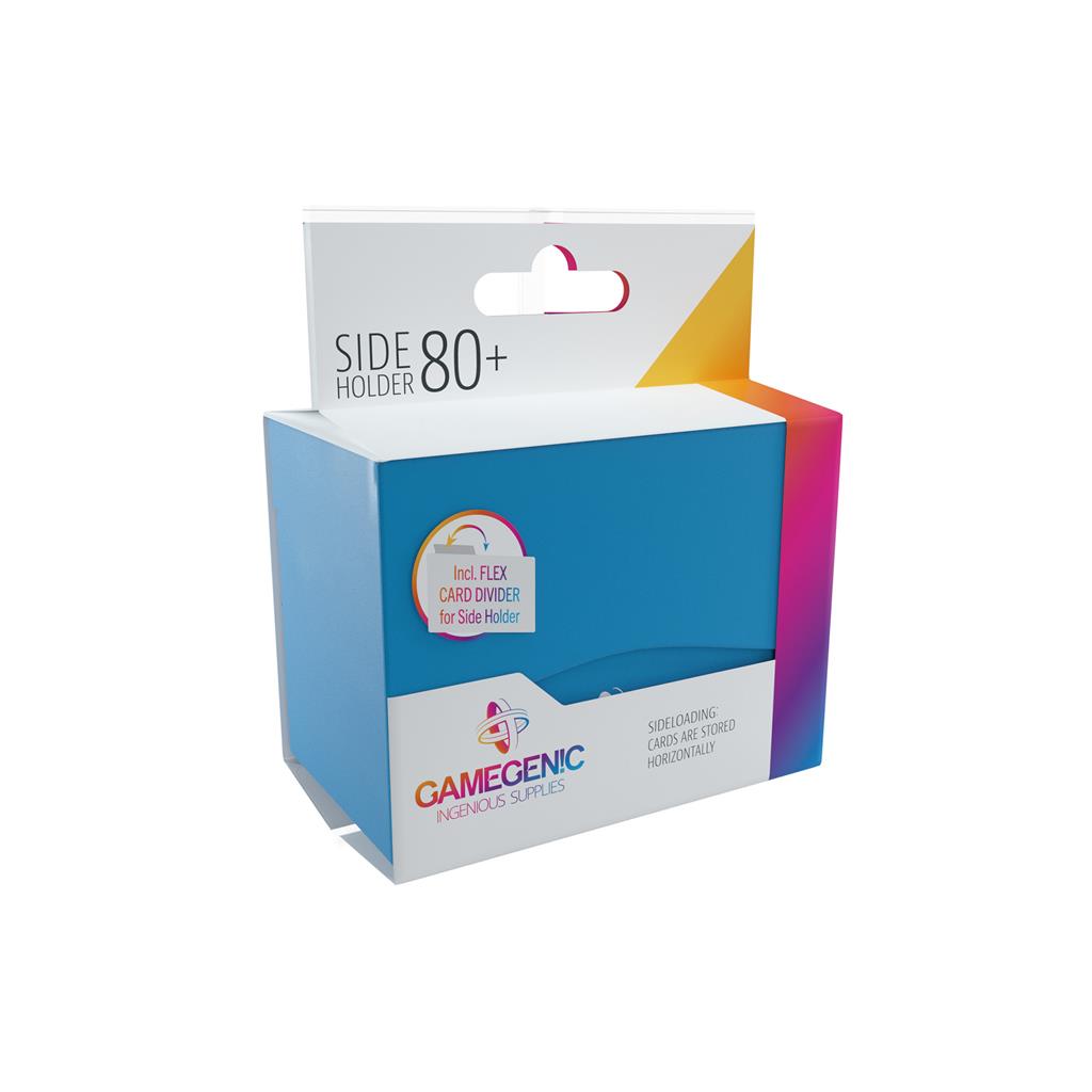 Gamegenic 80+ Side Holder Deck Box - Blue
