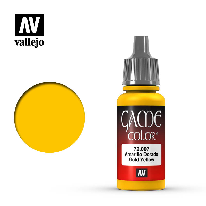 Vallejo Paint: Game Color - Gold Yellow  17ml