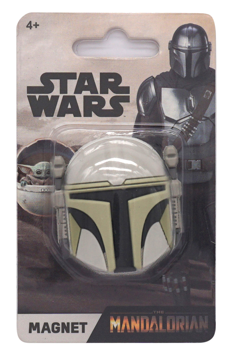 Star Wars - Mandalorian Warrior 2 Helmet 3D Foam Magnet