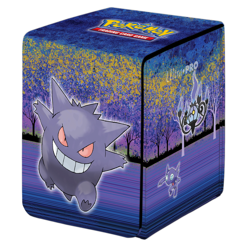 Ultra Pro Pokemon Gallery Series Haunted Hollow Alcove Flip 100+ Deck Box
