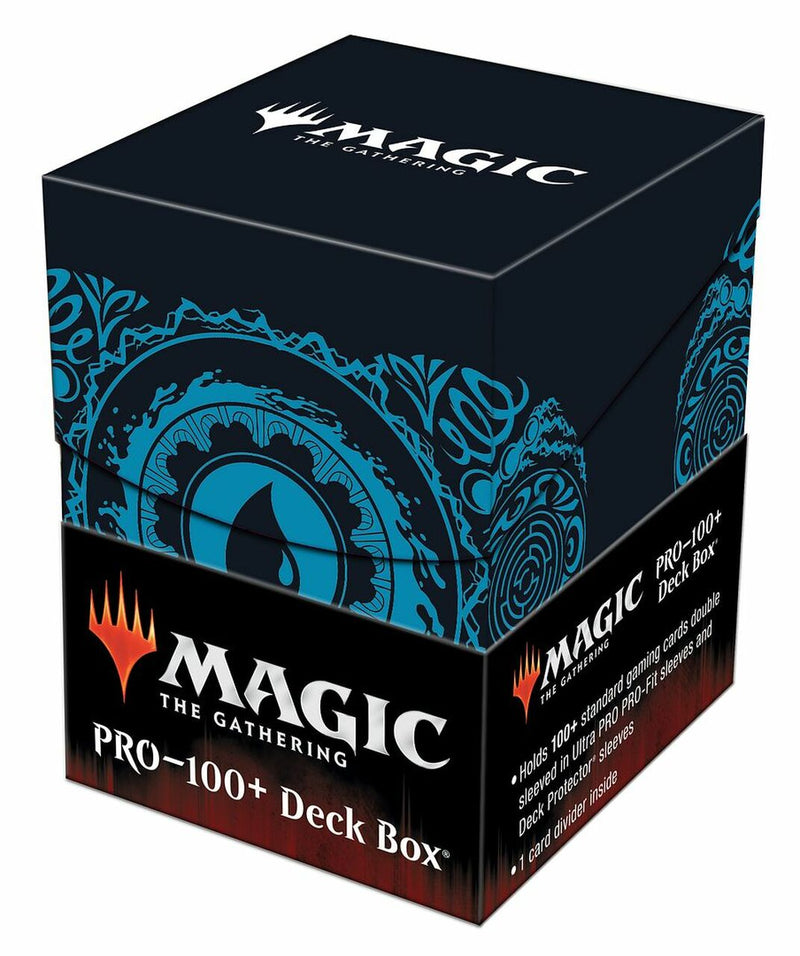 Mana 7 100+ Deck Box - Island for Magic: The Gathering