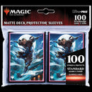 Magic The Gathering Kamigawa Neon Dynasty Kaito Shizuki Card Sleeves (100ct)