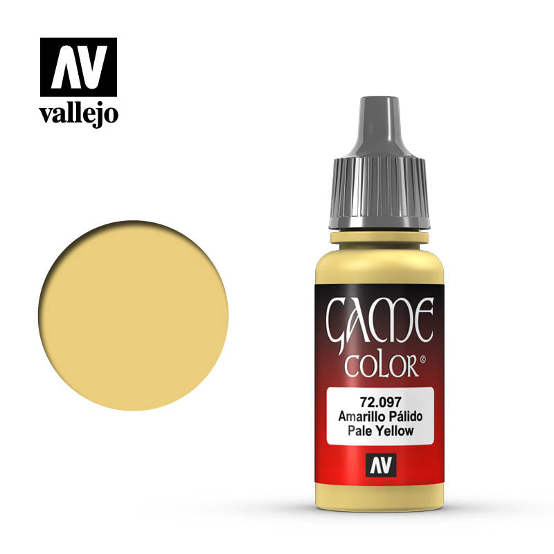 Vallejo Paint: Game Color - Pale Yellow 17ml