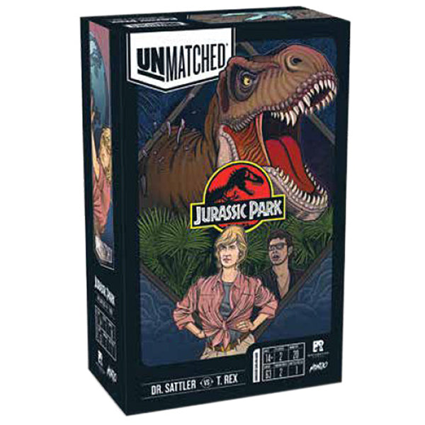 Unmatched: Jurassic Park - Sattler vs T Rex.