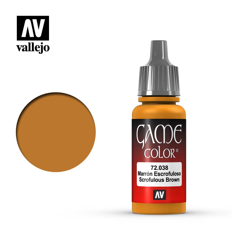 Vallejo Paint: Game Color - Scrofulous Brown 17ml