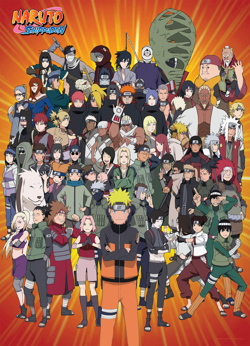 Naruto Never Forget Your Friends 1000 Piece Puzzle