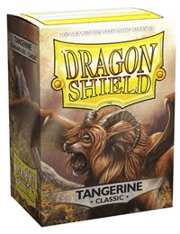 Dragon Shield Sleeves - Classic Tangerine Standard Size (100)