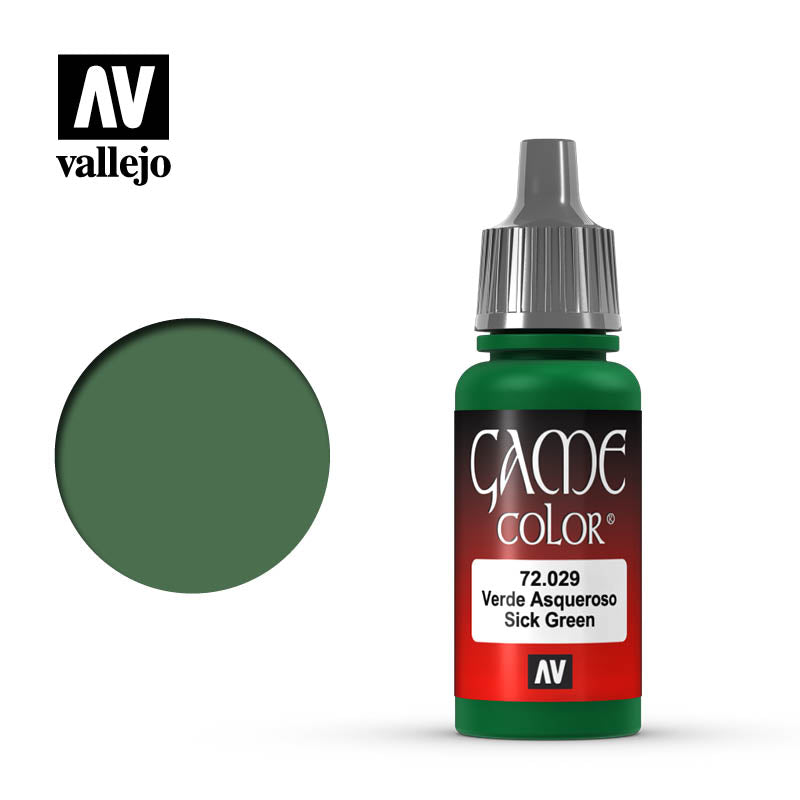 Vallejo Paint: Game Color - Sick Green 17ml