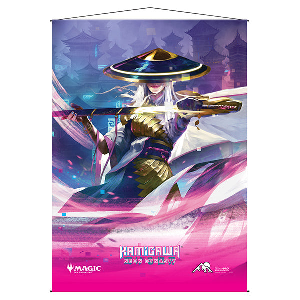 Magic The Gathering Wall Scroll Kamigawa Neon Dynasty - The Wandering Emperor